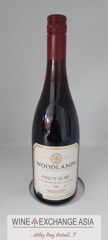(image for) Woodlands Pinot Noir Réserve de la Cave 2007 (WS 93)-Damaged Label - WAS:$345++